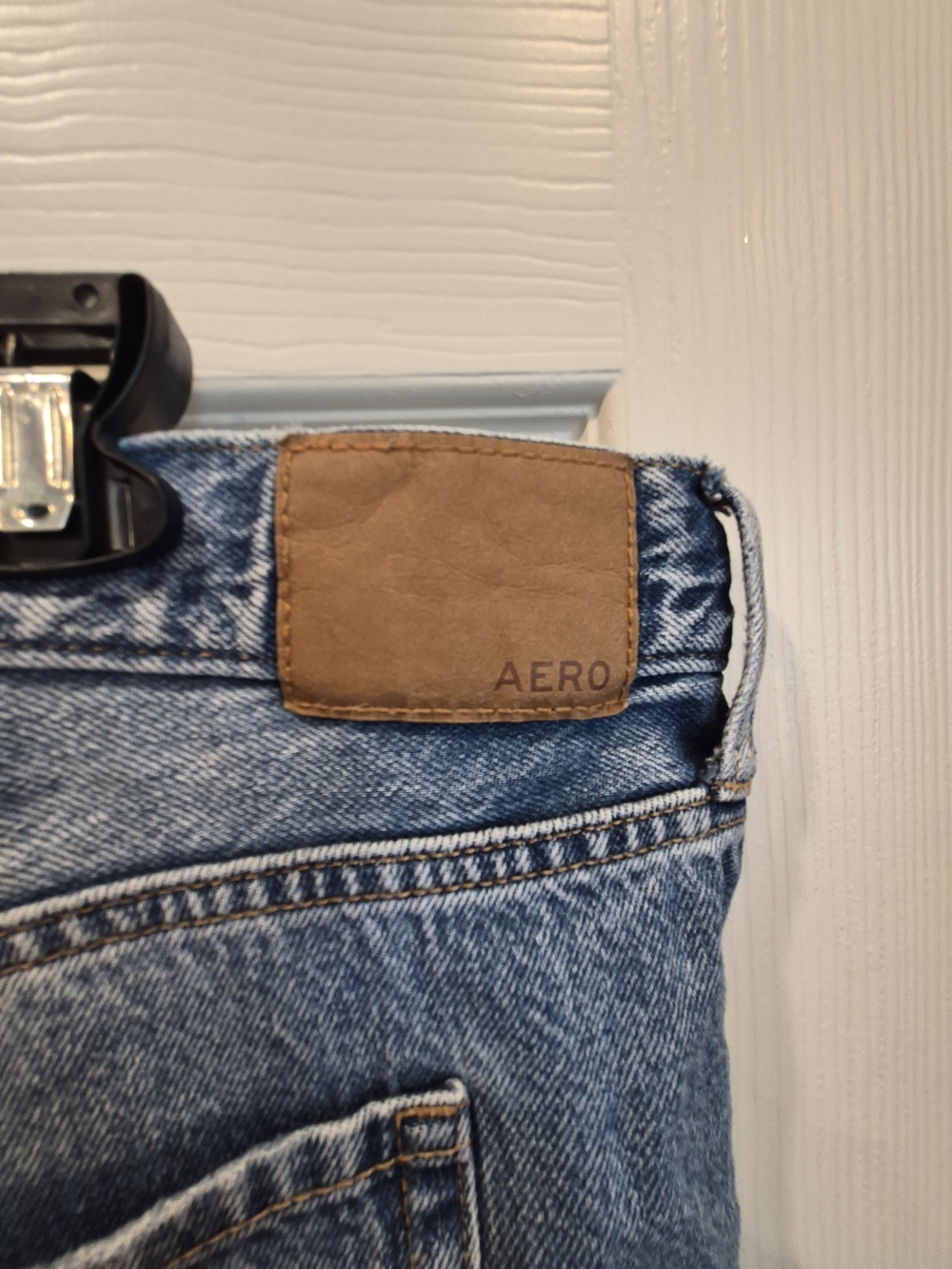 5/25 Light Blue Distressed Ripped Jeans - Picture 3 of 5